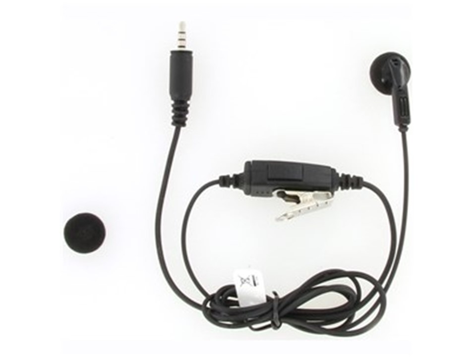 Walkies4Events - Kenwood KHS-33 oortje met MP3-oorstukje voor PKT-23E